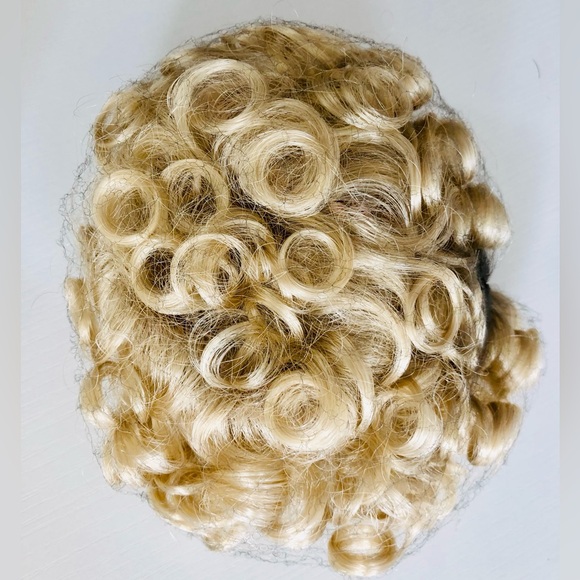 Doll wig blonde Ringletts size 10 curly long doll wig blonde by playhouse coll. - Picture 15 of 16
